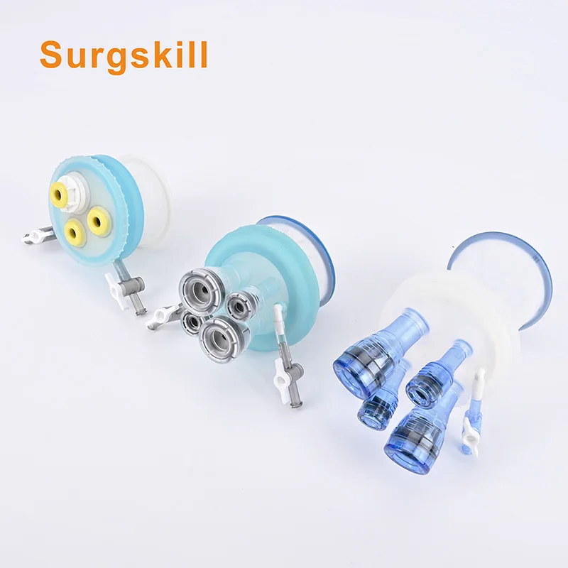 Disposable Laparoscopic Single Port a Channel for Endoscopy and Laparoscopy Instrument Surgery Trocar