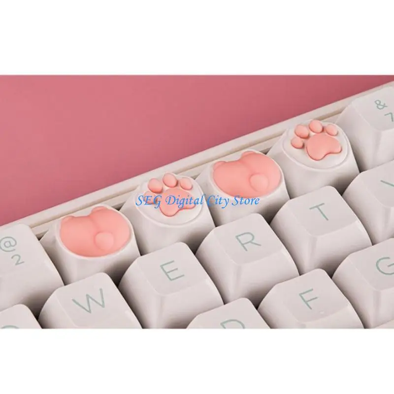 

U75B 4 Pack Paw Keycaps MX Structure Mechanical Keyboards Keycaps