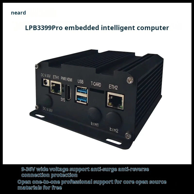 Neardi LPB3399Pro RK3399Pro Industrial Mini Computer Linux Control System Intelligent Embedded Host