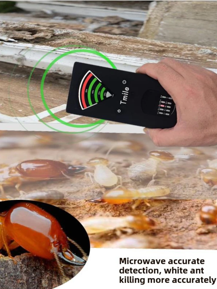 Termites Life Detector Microwave Detection Accurately Locate Wood Walls Find White Ants Tools Pest Control Equipment Termite