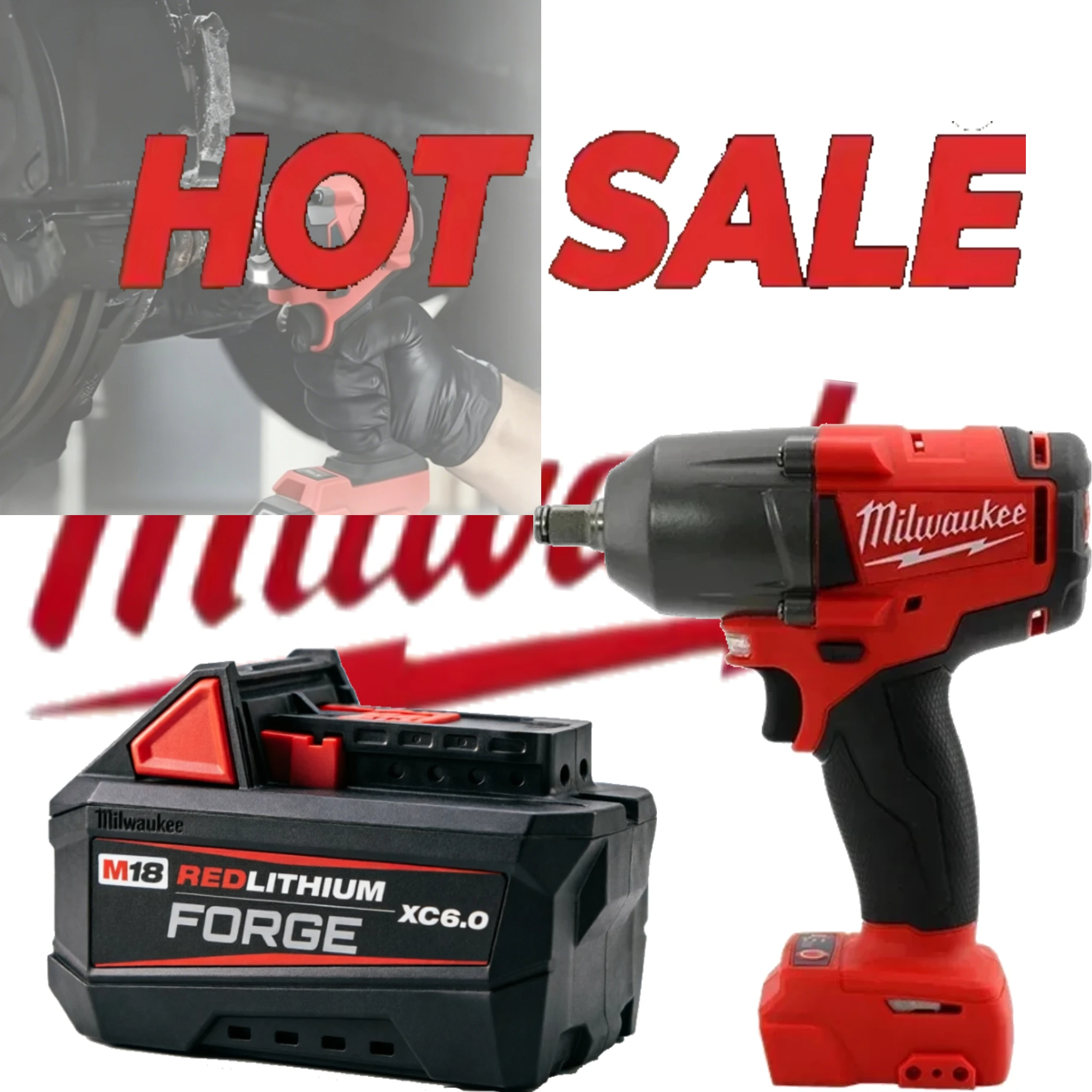 

Original M18 Milwaukee FORGE Battery High Resistance To Impact And Wear For Concrete Grinder Metal Cutting Heavy Site Tool Kits