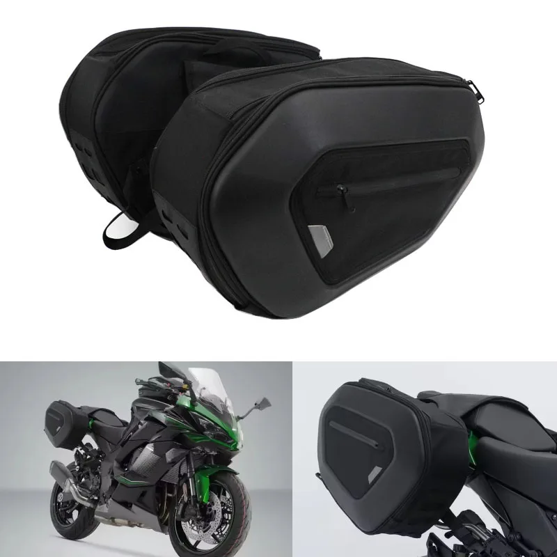 Motorcycle Side Saddlebag Set For Kawasaki Z1000SX 2022-2024 Ninja1000SX 2019-2024 15-20L Traveling Luggage Journey Suitcase