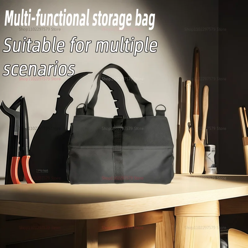 منظم تخزين حقيبة الأدوات شديدة التحمل للعاملين والمهندسين وصيانة التخييم وحامل أدوات متعدد الوظائف قابل للفصل