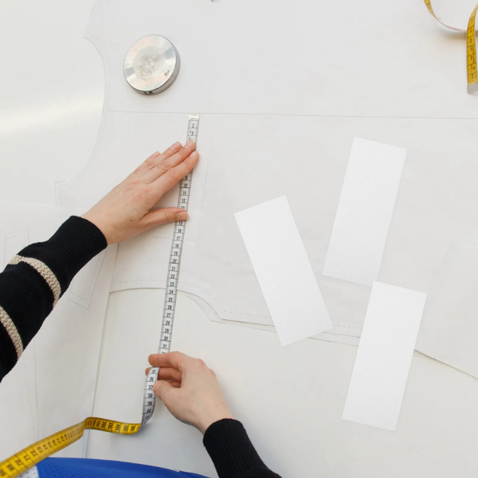 

10 шт. белых сетчатых листов из ПВХ для изготовления масок, костюмов-фурсютов, принадлежности для рукоделия, заготовки для глаз фурсютов