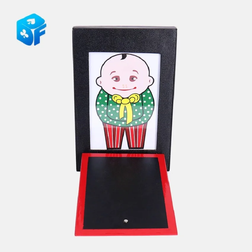 Change clothes drawing board  lighthearted and funny Close-up stage small theater  Magic Painting Magic Tricks easy magic kids