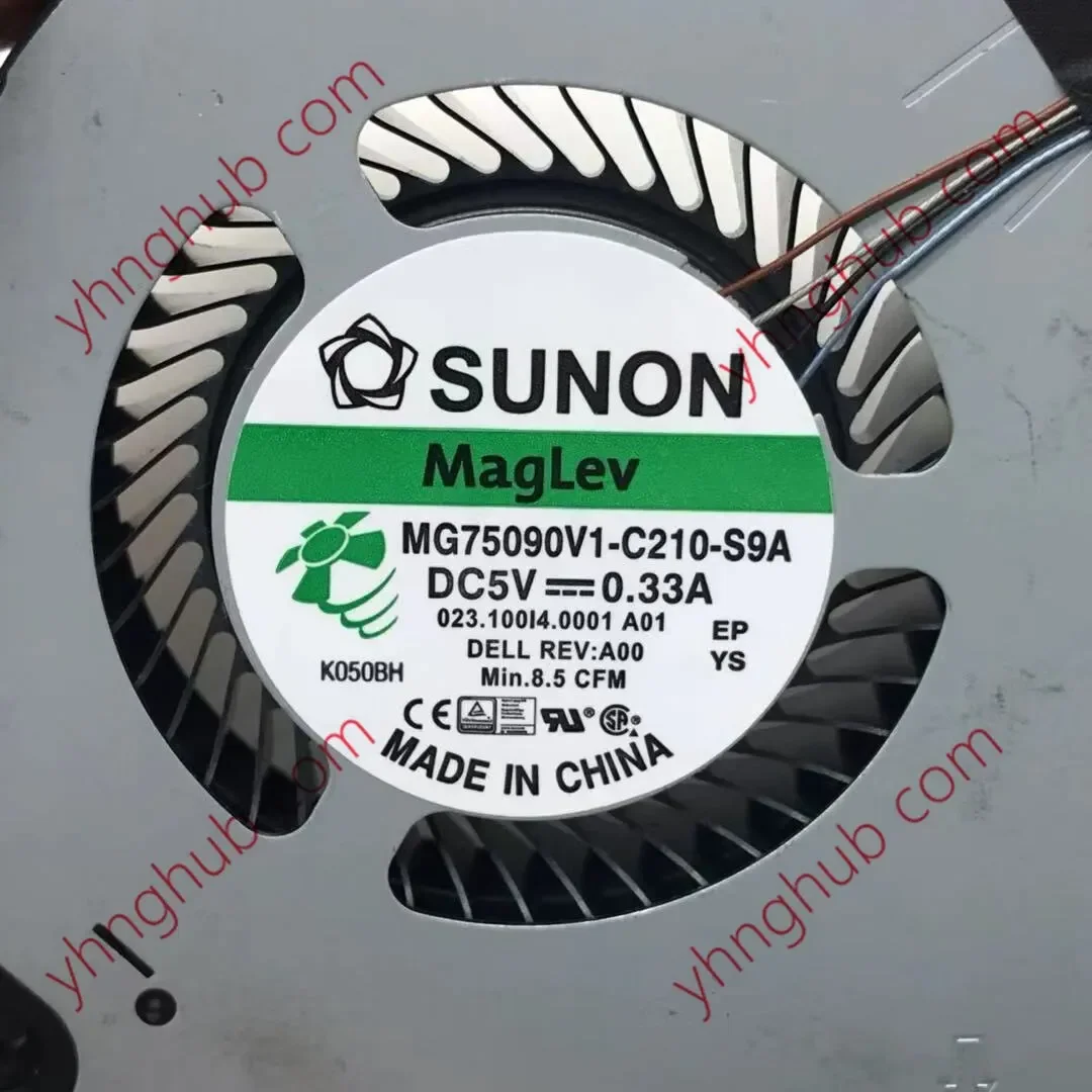 SUNON MG75090V1-C210-S9A DC 5V 0.33A 4-Wire Cooling Fan