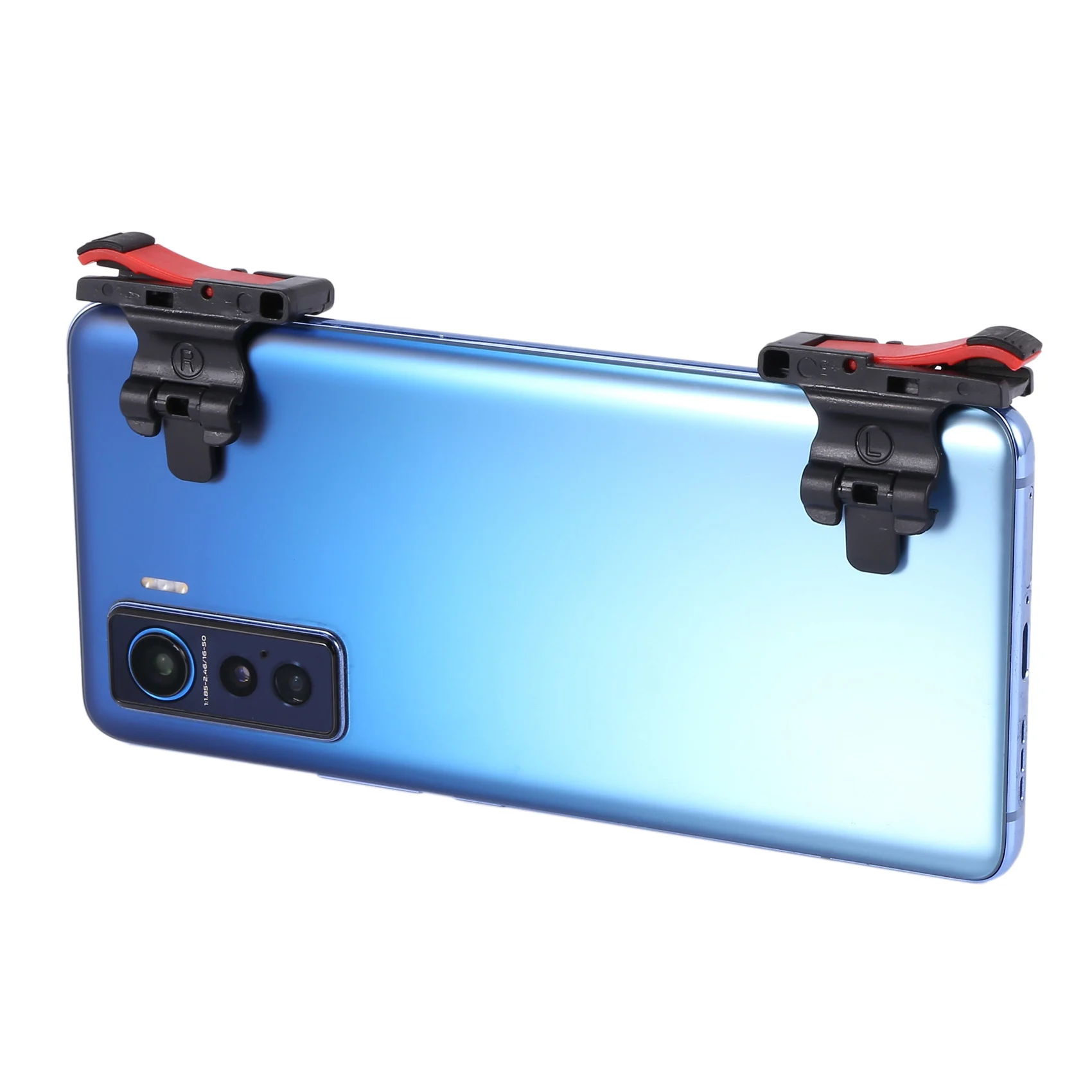 AEE7-Mobile Game Controller Gamepad L1R1 عصا التحكم للهاتف المحمول الحساسة للتصوير ومشغلات الهدف لـ PUBG/السكاكين خارج/قواعد Sur