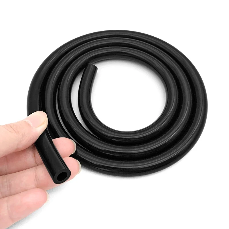 1Meter Food Grade Black Silicone Rubber Hose ID2 3 4 5 6 7 8 9 10 12 14 15 16 19 25mm Flexible Nontoxic Silicone Tube soft