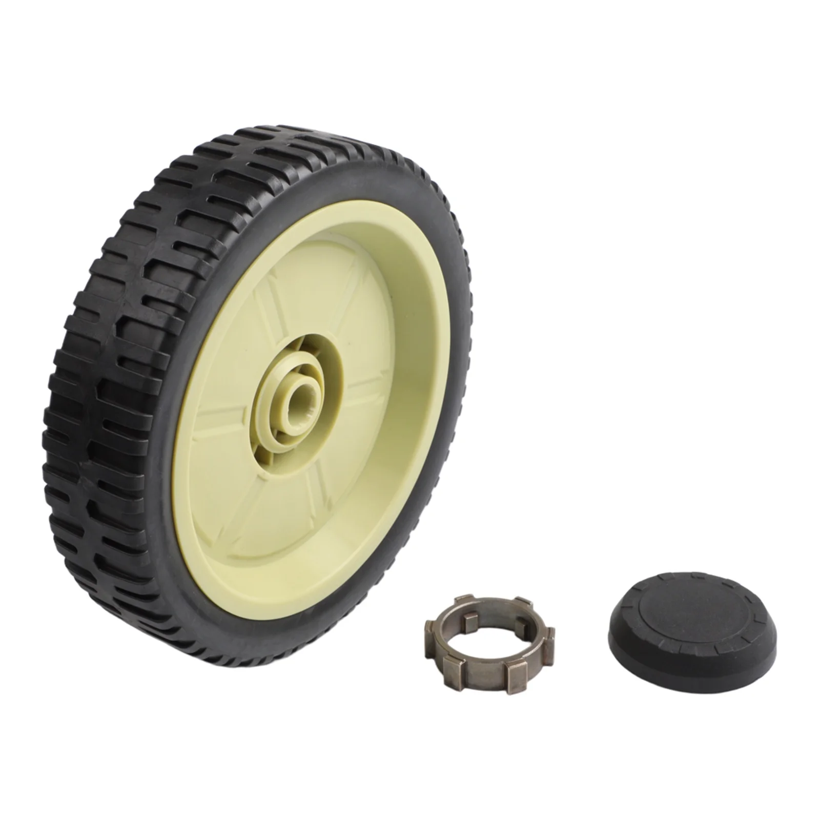 200mm Front Rear Wheel Replacement Kit For Honda HR214 HRU214 HRU215 For Lawn Mower Metal Plastic Push Mower Parts Accessories