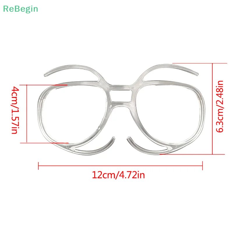 Prescription Ski Goggles Rx Insert Optical Adaptor TR90 Flexible Bendable Universal Size Inner Frame Snowboard Motorcycle Goggle