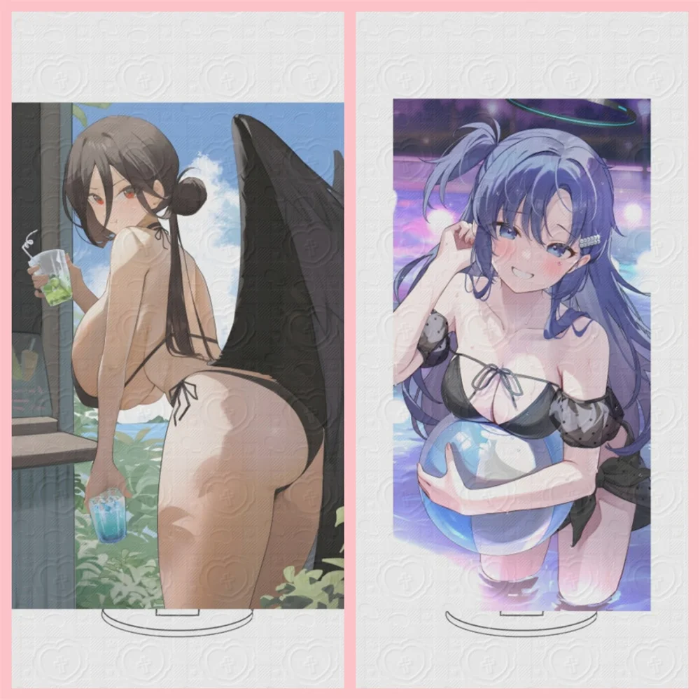 

15CM HOT Anime Blue Archive Acrylic Model Cosplay Charm Characters Ornament Accessories Goods Collection Christmas Gifts