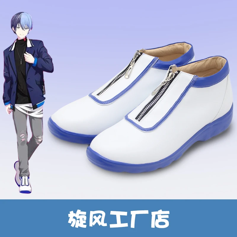 Progetto Sekai Toya Aoyagi Scarpe Cosplay Stivali Gioco Anime Scarpe da festa di carnevale di Halloween