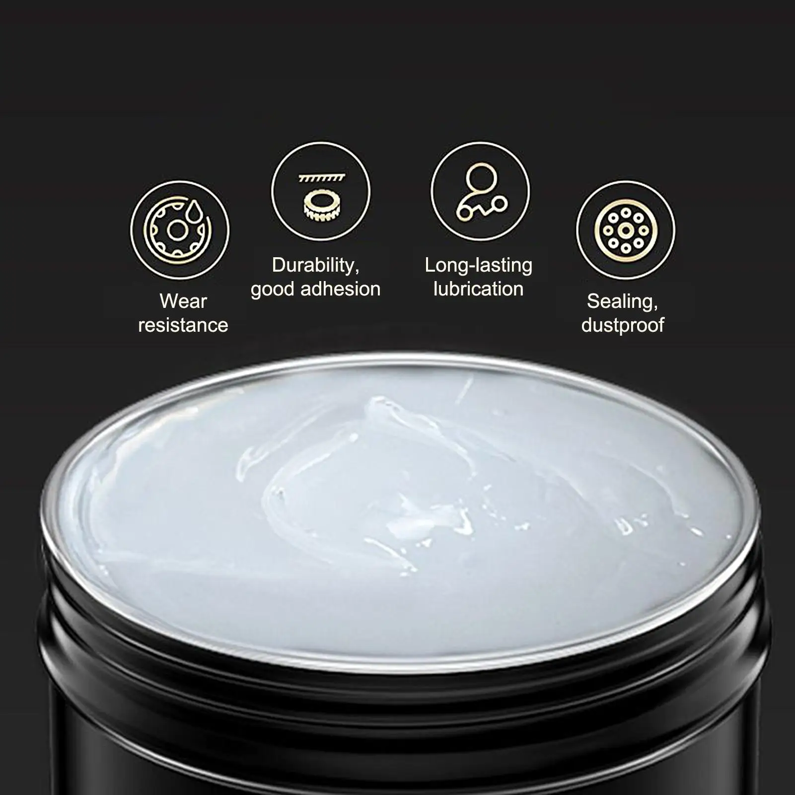 30g Camera Lens Lubricant Oil Anti-Stuttering Rust-Proof Shutter Parts Camera Helicoid Grease for Men Lover Travel Beginner