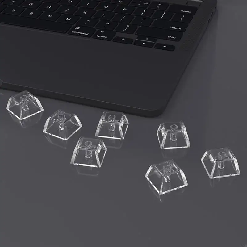20cb 1pcs 블랭크 XDA 키 캡 1.5mm 두께 키 캡 1.75U 투명 키 캡 블랭크 키 캡