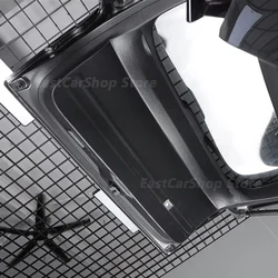 For Mazda CX-50 CX50 2025 2023 2024 Car Rear Trunk Tailgate Anti-kick Anti-dirt Pad Cover Protection PU Leather Mat Accessories