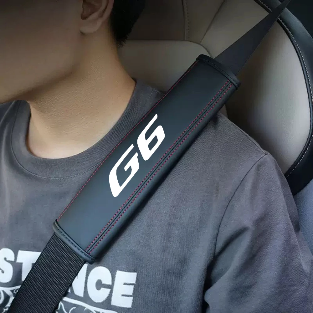 2PCS High Quality Car Seat Belt Protection Shoulder Pad Cover For Xpeng G6 G9 P5 P7 Xpeng Car Styling Seat Belt Cover