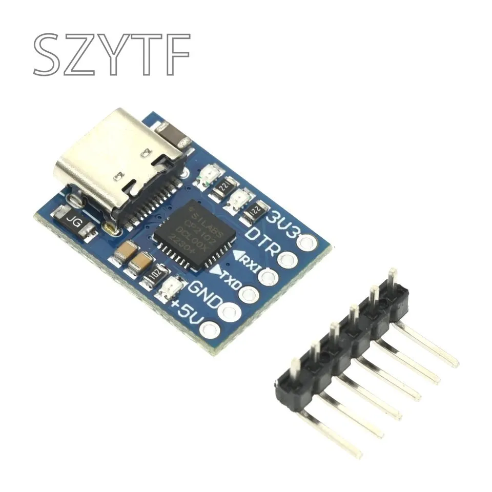 CJMCU CP2102 Type-C MICRO USB To UART TTL Module 6Pin Serial Converter UART STC Replace FT232