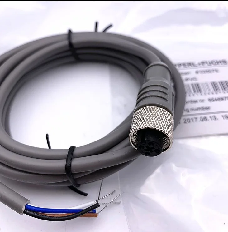 Proximity switch M12 connecting wire 4-pin V1-G-2M/5M-PVC V1-W-2M-PVC 10M 20M