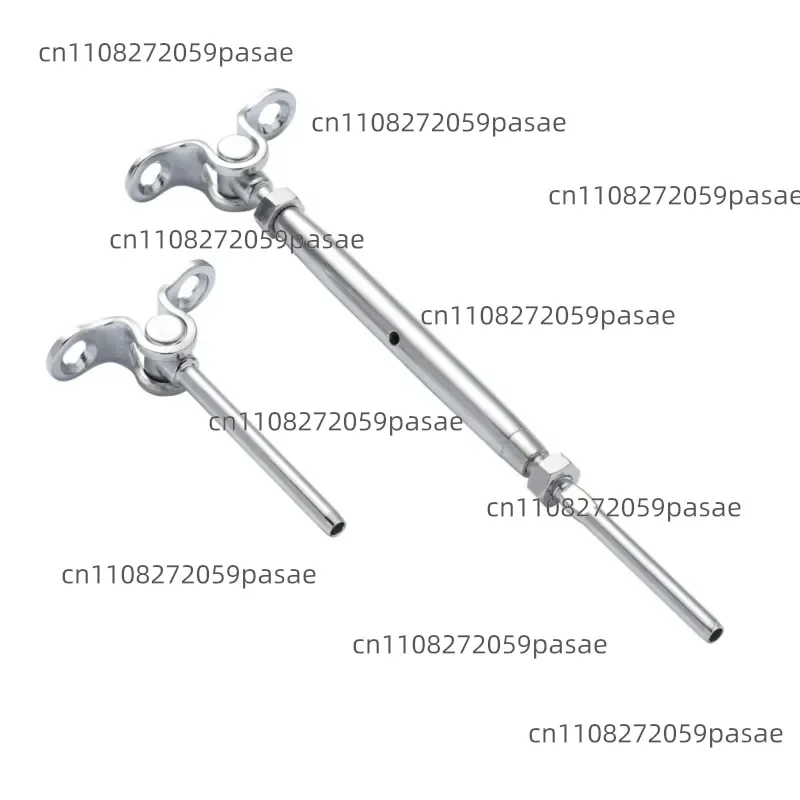 Stainless Steel Adjustable Angle 1/8 Inch Cable Railing Kit Hardware Accessories Wooden Post Grade 1/8 Inch Wire