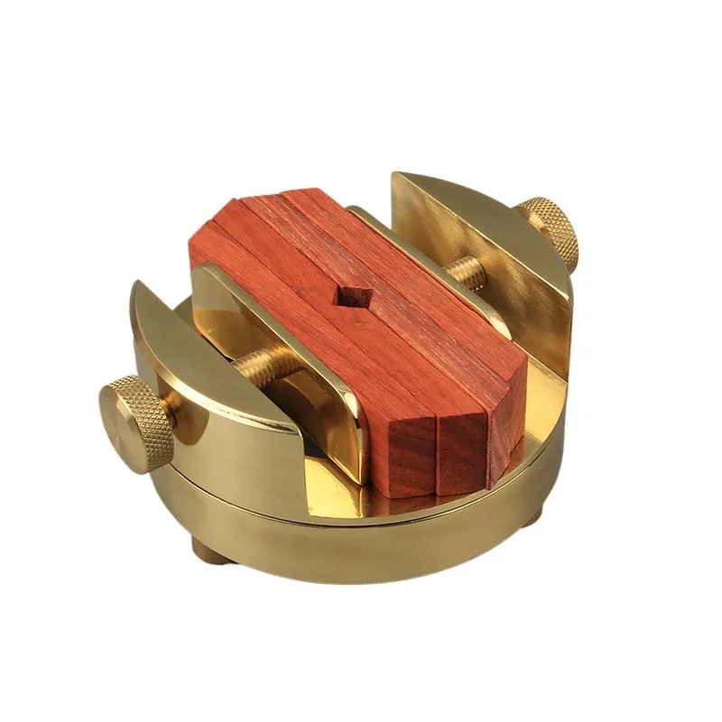 For Brass Printing Bed Sealed Cutting Tool 360 Degree Rotating Integrated Printing Table Round Large Solid Wood Fixture