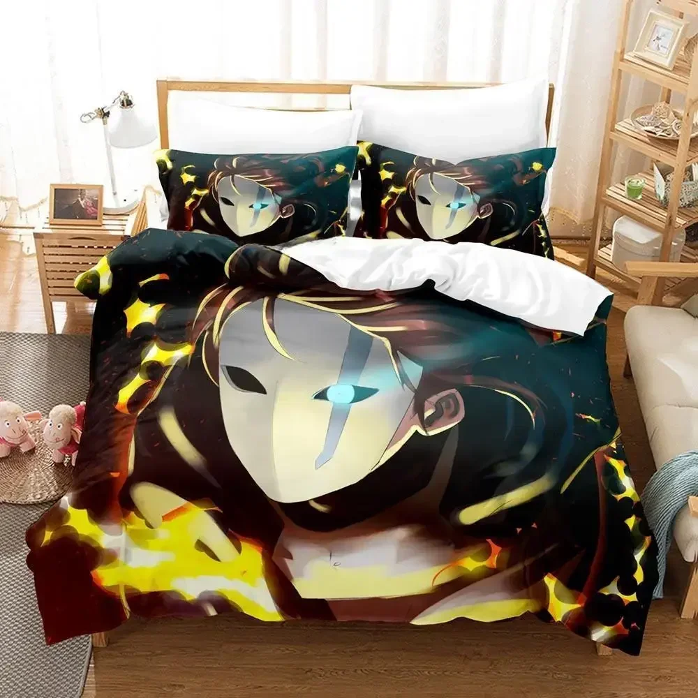 

New The Beginning After The End Bedding Set Single Twin Full Queen King Size Bed Set Adult Kid Bedroom Duvetcover Sets Anime Bed