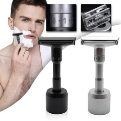 New Adjustable Safety Manual Razor Double Edge Classic Mild to Aggressive Hair Removal Shaver Razor Shave Man Beard Trimmerr