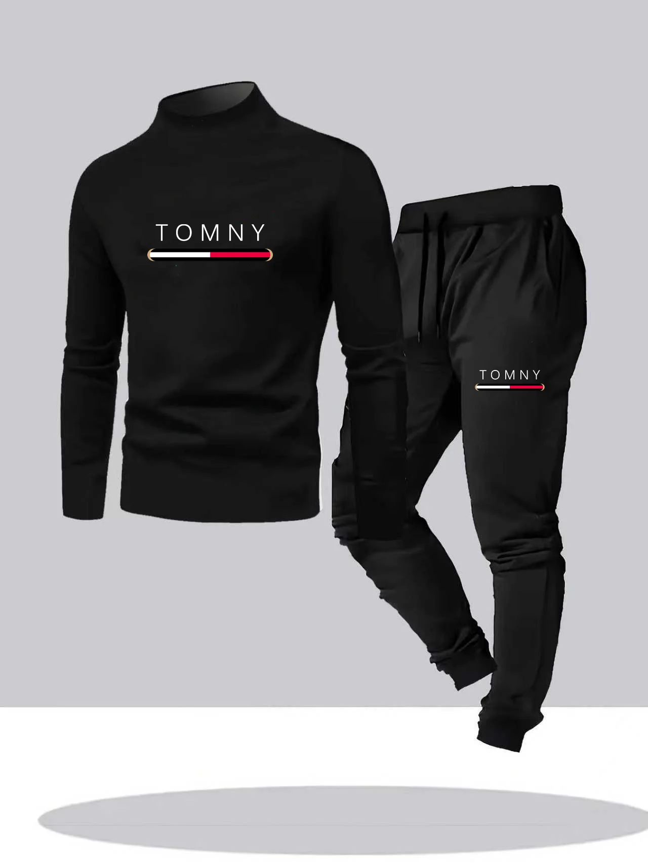 Облегающая рубашка + брюки с длинными рукавами 2026