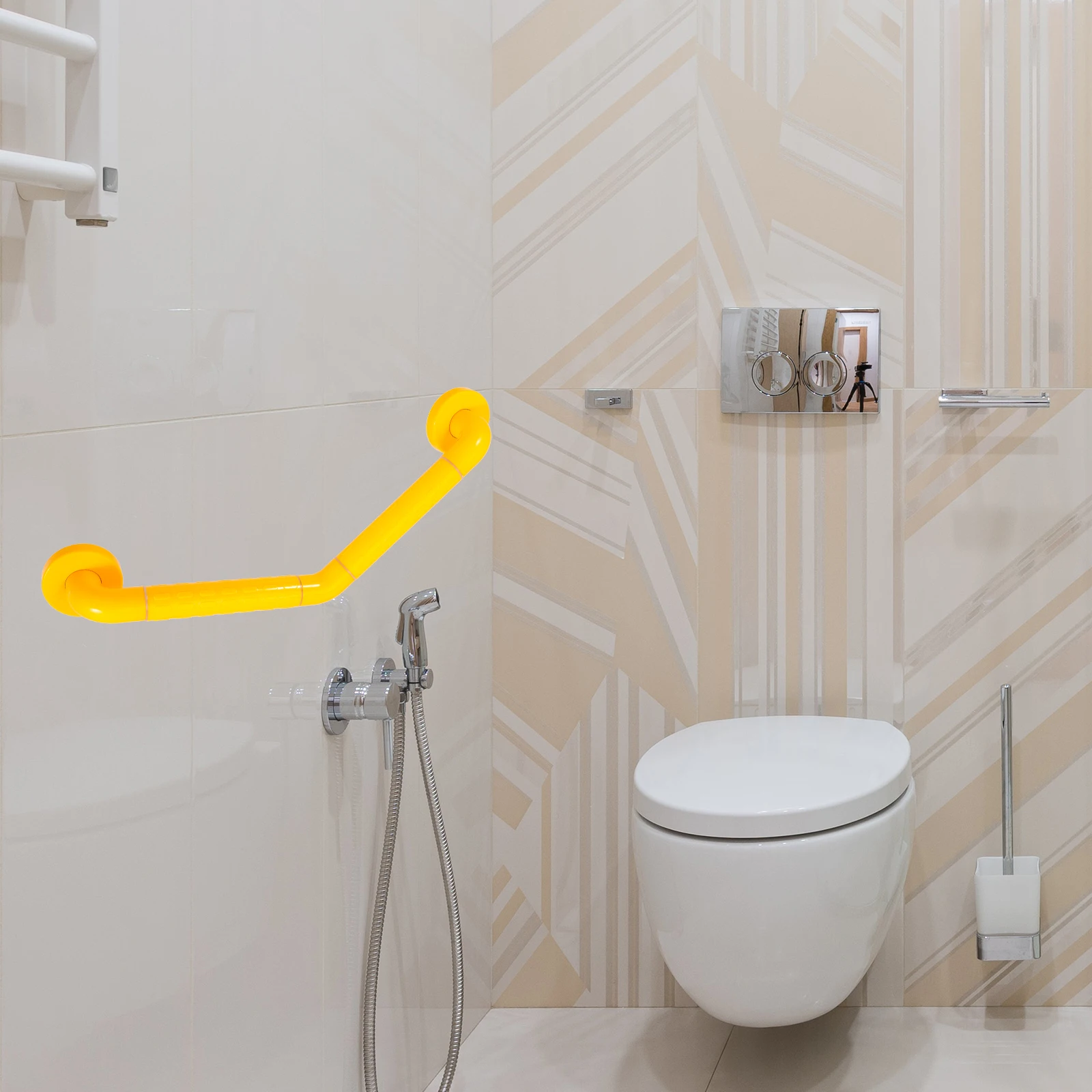 

Safety Handrail Stainless Steel Bathtub Handrail Stable Design Easy Install Bathroom Grab Bar Elderly Non-Slip Shower Handle