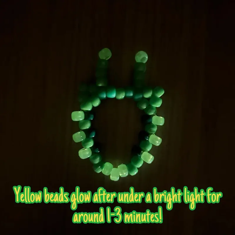 Ultra-Vivid Glow Kandi Beads - Adorable 