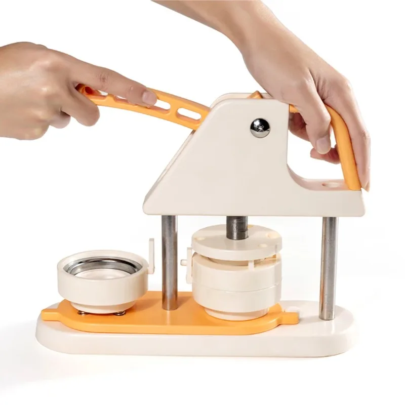 58mm Pin Badge Press Machine with Button Maker Supplies for Kids Friends button press