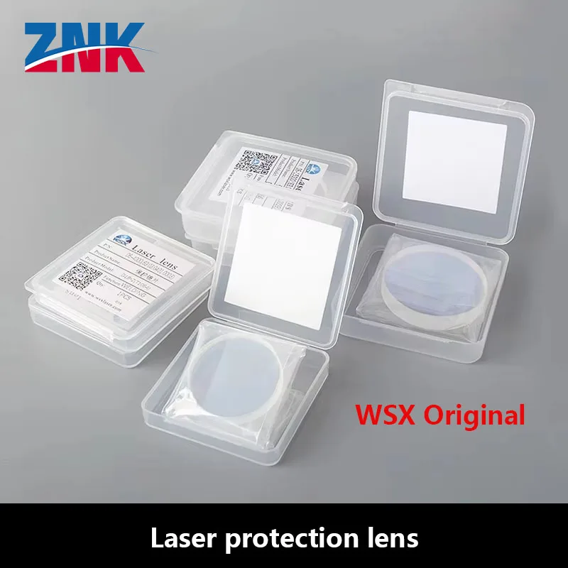 

WSX Laser Protection Lens Wanshunxing Original Double-Sided Coating Laser Cutting Handheld Welding Collimation Focusing Parts