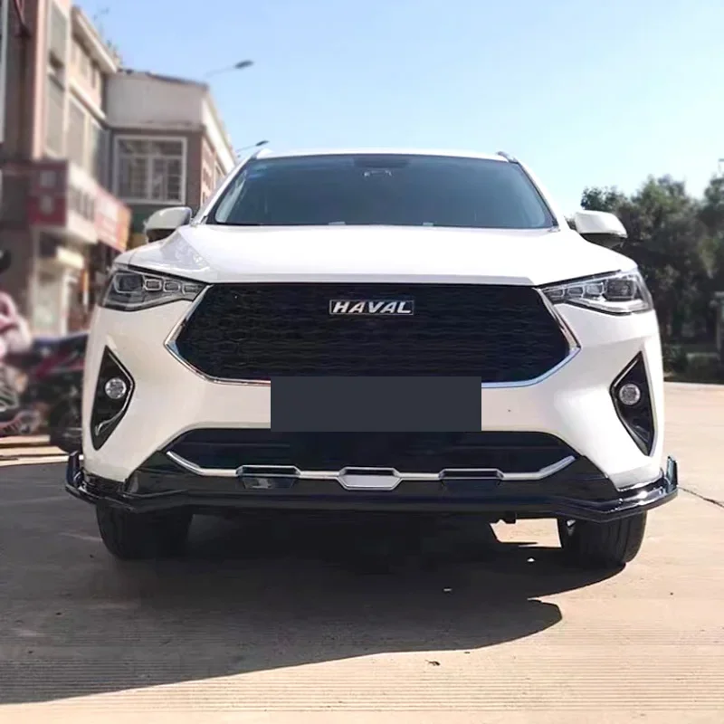 Front Bumper Splitter for HAVAL F7 F7X 2019 20 21 Lip Diffuser Carbon Surface Spoiler Skirt Body Kit