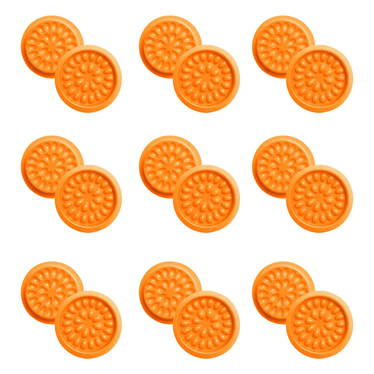 100 Stuks Lijm Lade Pvc Herbruikbare Waterdichte Lichtgewicht Valse Wimper Houder Bloemvorm Make-Up Tool Voor Wimper Extension Pads