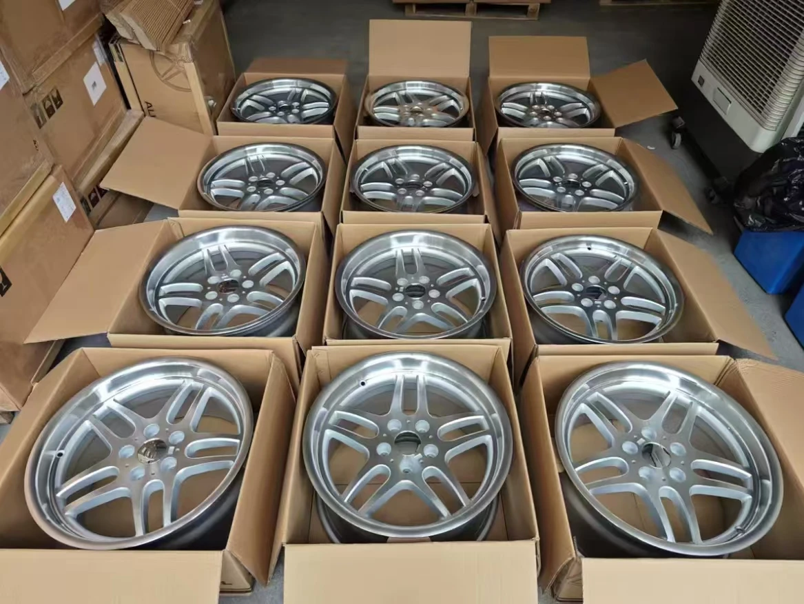 Cast 5x120 Wheels 18 Inch Rims 8J 9.5J Silver Alloy Passenger Car Wheels for BMW 3 4 5 6 7 8 Series F30 E90 E46 E60 F10 E30
