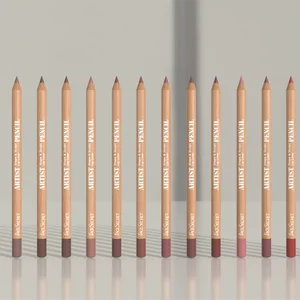 مجموعة أقلام تحديد الشفاه Sculpt من Artist's Secret-Shape ، بطانة دقيقة عديمة الوزن ، قوام فائق النعومة قابل للمزج ، ناعم غير لامع أفضل 6 ألعاب أفخم على شكل قضيب - رقم 6