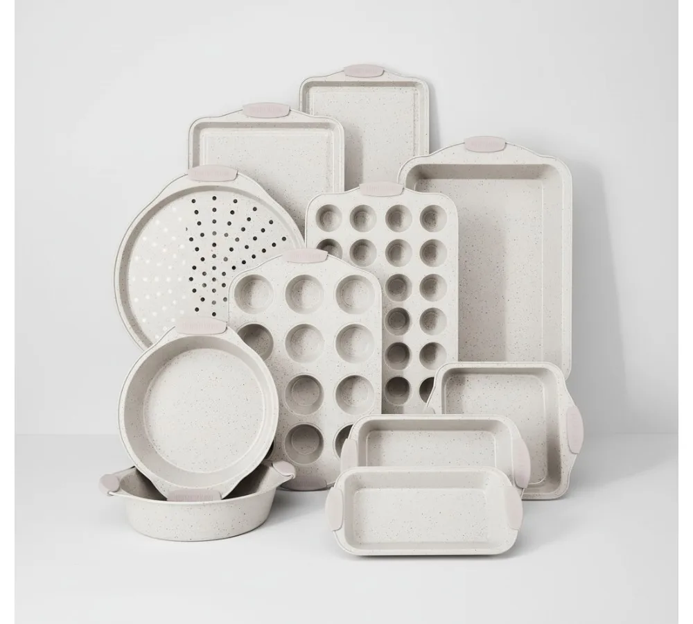 

Набор форм для выпечки с антипригарным покрытием — сверхпрочные, прочные, легко снимаемые формы для выпечки для начинающих и небольших кухонь