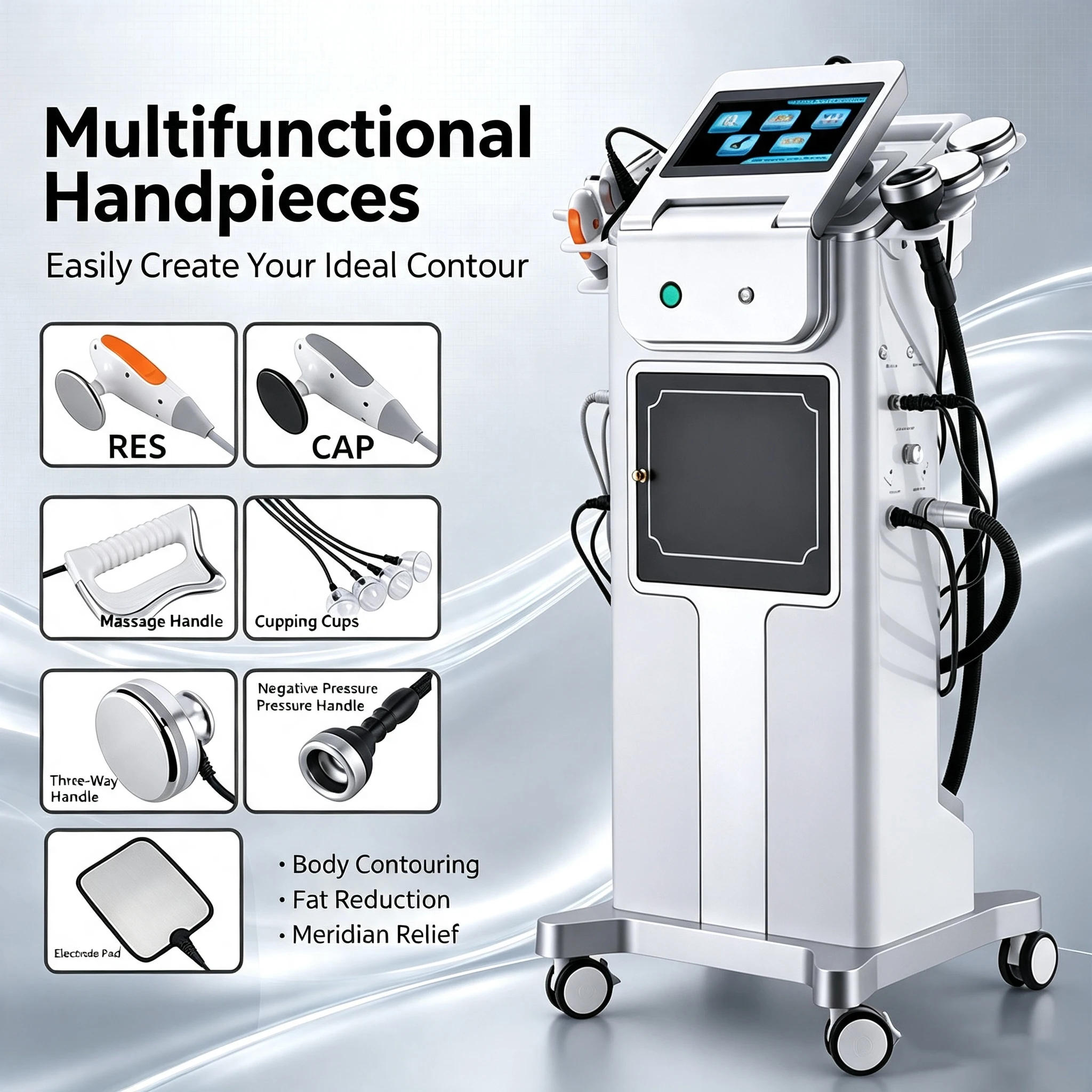 Fourth Generation Thermal Energy Master 448k Temperature Controller for Facial Tightening and Body Health Preservation