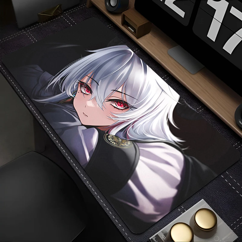 

Mousepad Gaming Mouse Pad PC Accessories Non-slip Anime Keyboard Pad Large Desk Mat Rubber W-wuthering W-waves Zani Extended Pad