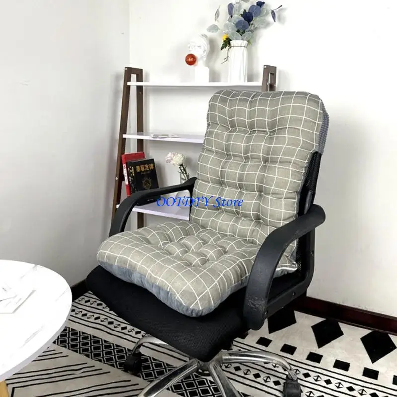 367a قطنية ناعمة من لوحة كرسي خلفية ناعمة مع ربطة عنق فناء الحديقة وكراسي الصالات #1