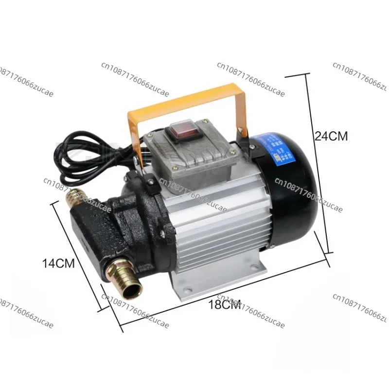 220V 750W Electrical Self-Priming Gear Transport Filling 50-70L Hydraulic Oil Pumping Pump