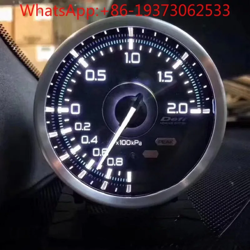 Car OBD Racing Car Zd Meter Water Temperature Oil Temperature Oil Pressure Speed Voltage Turbine Meter