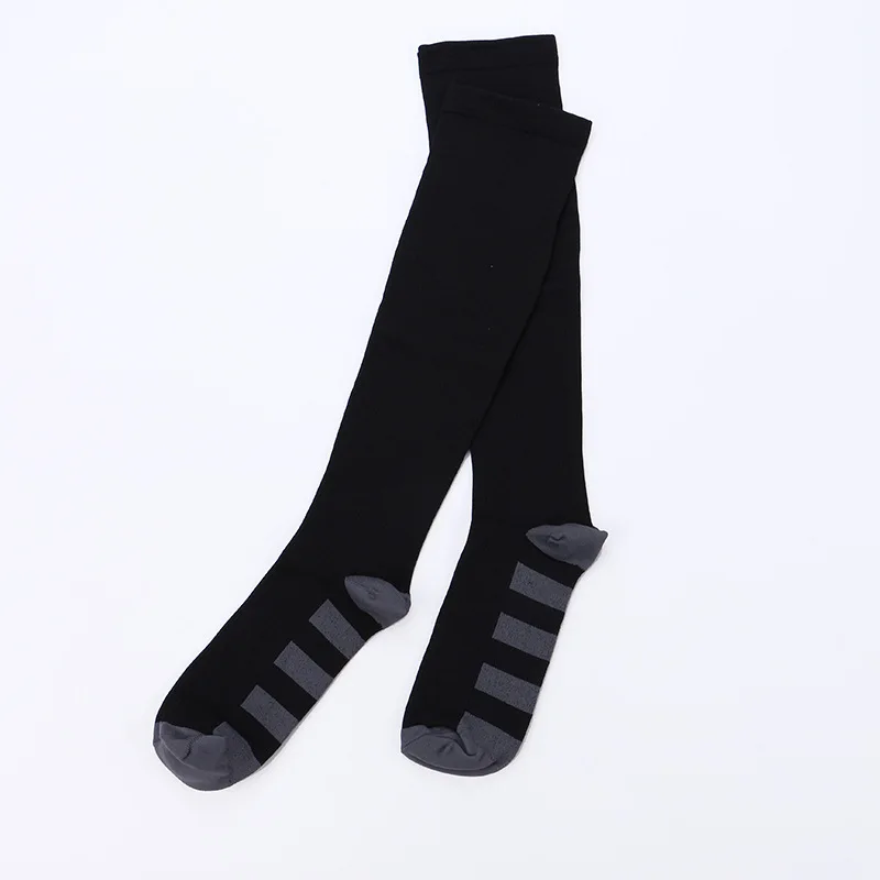 Calcetines de compresión antideslizantes para hombre y mujer, medias sobre la rodilla para Hockey, baloncesto, Yoga, deporte, fútbol, ciclismo