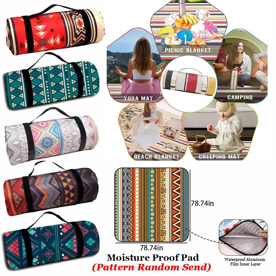 129 SqFt2 خيمة تخييم قابلة للنفخ باللون الأخضر العسكري مع قماش القنب، خيمة هوائية 4 فصول مقاومة للماء مع حصيرة نزهة وبطانية حريق #3