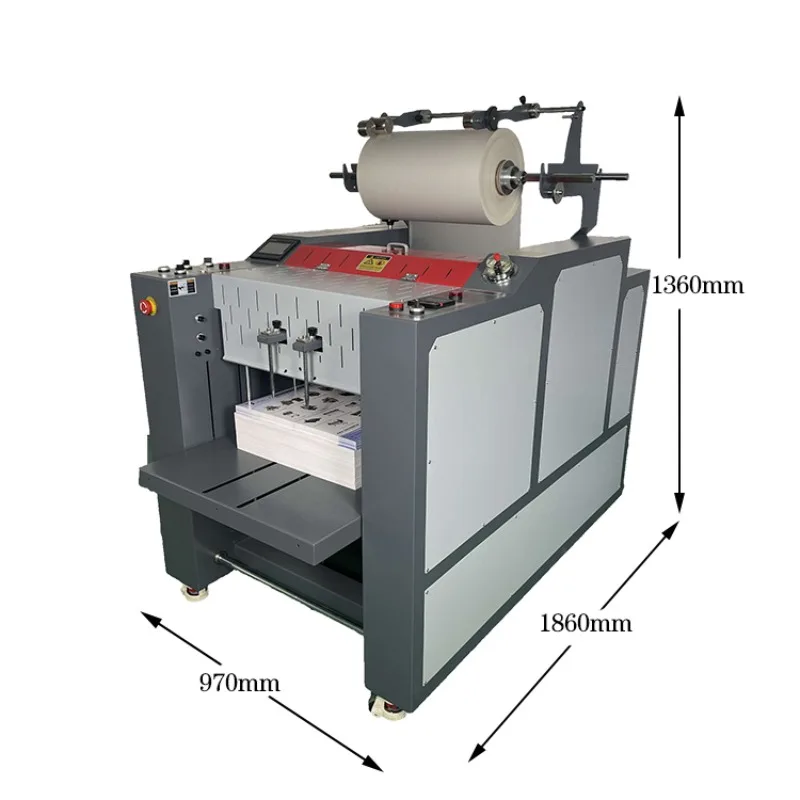 AF-540 Factory Supply 20inch Fully Automatic Air Feeding Roll Laminating Machine
