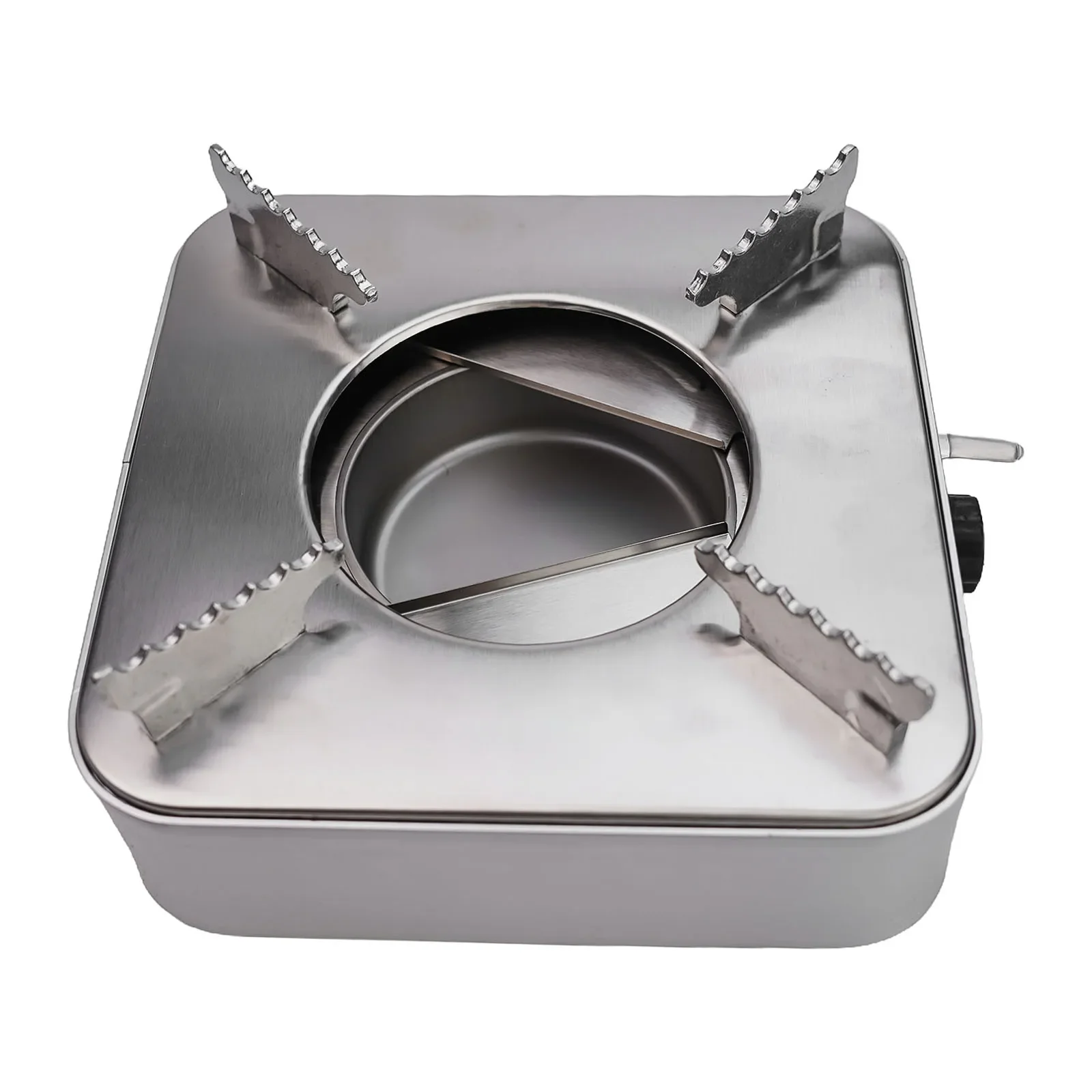 Stainless Steel Drawer Type Alcohol Stove Alcohol Furnace Outdoor Camping Stove Alcohol Stove Drawer Type 18 5 18 5 8 5cm