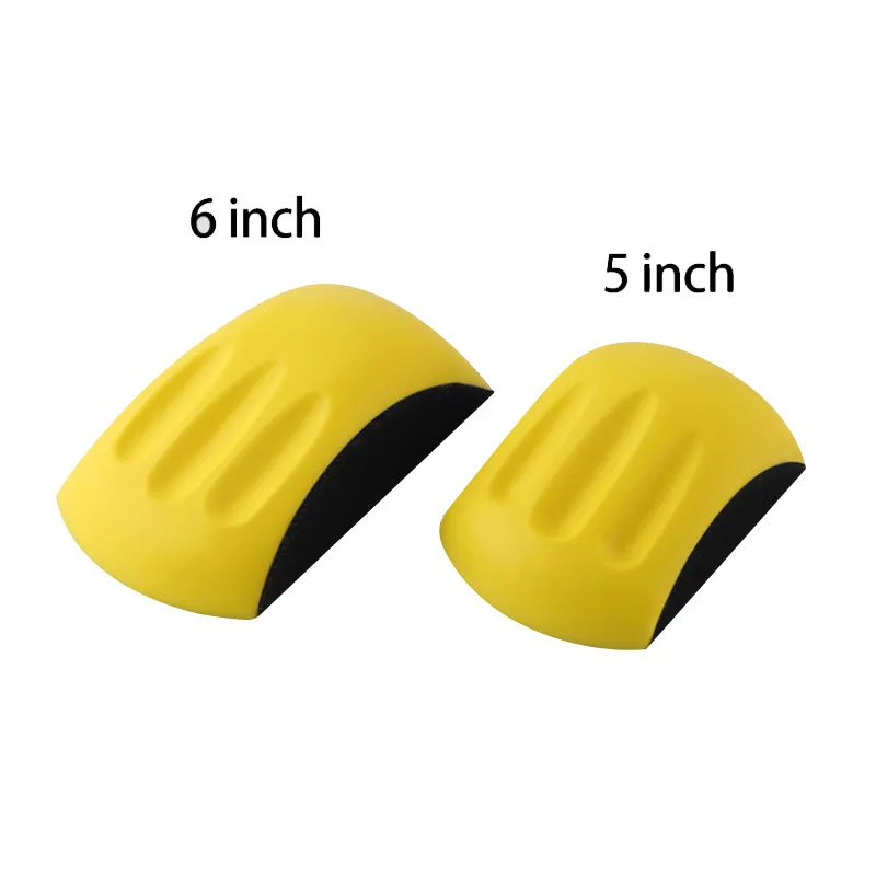 

5 Inch 6 Inch Grinding Disc Polishing Sanding Tool with Flocking Sandpaper Sticker for Hand Planer Surface Work