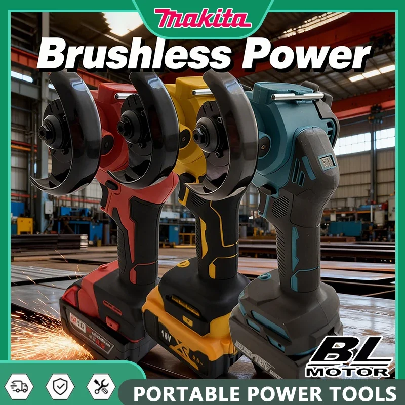 

Makita Digital Display Brushless Mini Angle Grinder For 20V / 18V Battery Polishing Grinding Machine Cutting Power Tools