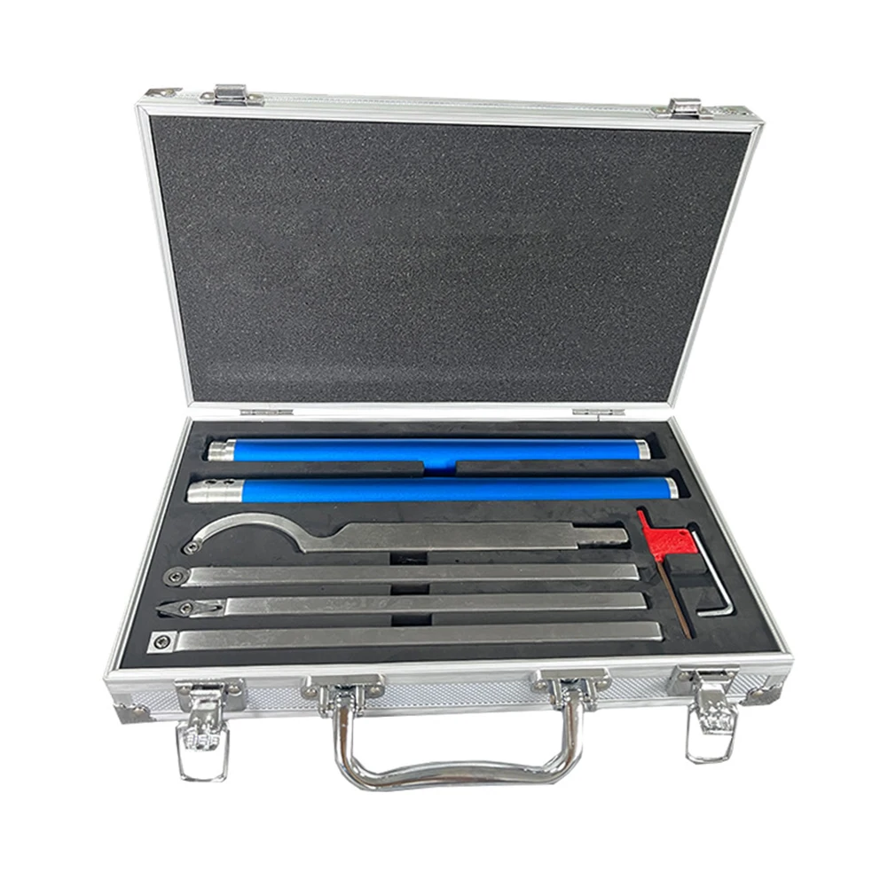 

Lathe Tool Kit For Crafting Woodturning Lathe Tools Carbide Lathe Tools ABS+Metal Material Aluminum Alloy Handle