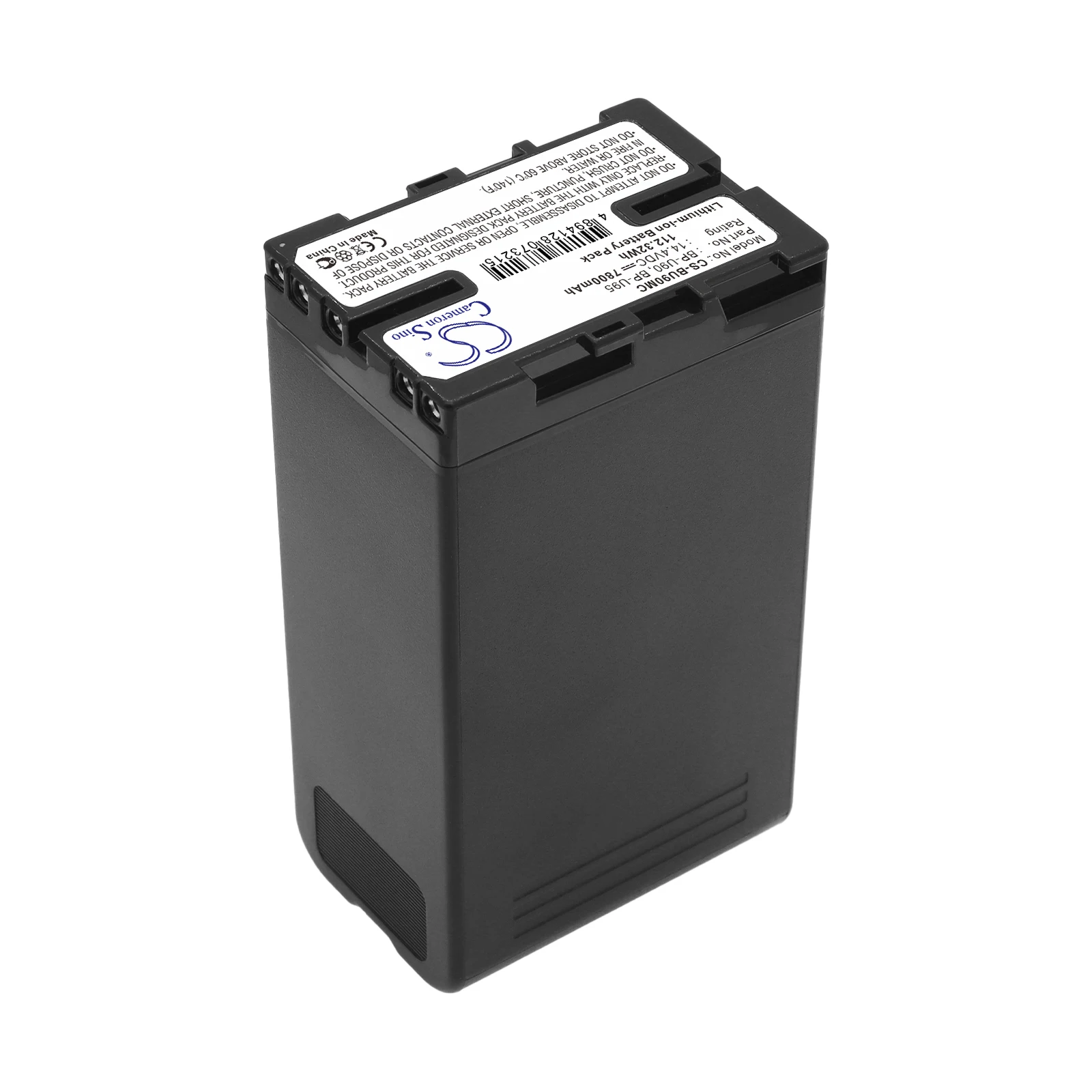 cs Li-ion Camera Battery for Sony，14.4V 7800mAh,Fit Model: PMW-EX1,PMW-EX1r,PMW-EX3,PMW-F3,PMW-F3L,PMW-F3K,HD422
