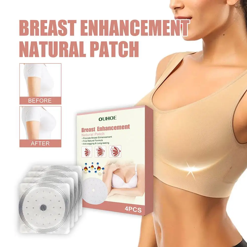 4pcs Women Anti-sagging Upright Breast Lifter Breast Enhancer Patch Bust Augmentation Firming Bust Lifting Pad Health Care